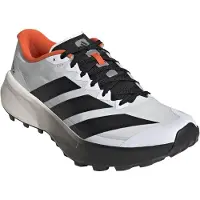 Adidas - Trail løbesko - Terrex Agravic 4 M Cloud White/Core Black/Semi Impact Orange til Unisex - Størrelse 43 1/3 - Hvid