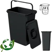 Prosperplast Šiukšliadėžė Systema Basic Flap 10 l KEDEN