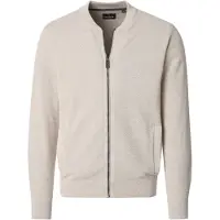 Casamoda Vest Zip Struktur Ecru Beige måle