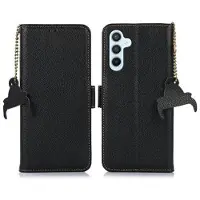 Mtp Products Samsung Galaxy A26 Læderpung med RFID - Sort