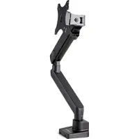 StarTech.com Desk Mount Monitor Arm with 2x USB 3.0 ports - Slim Full Motion Single Monitor VESA Mount up to 34" Display - C-Clamp/Grommet - desk mount (Slim Full-motion)