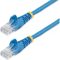 StarTech.com Startech CAT5e Cable - 7 m Blue Ethernet Cable - Snagless - CAT5e Patch Cord - CAT5e UTP Cable - RJ45 Network Cable - Patchkabel - RJ-45 (han) til RJ-45 (han) - 7 m - UTP - CAT 5e - knastfri - blå
