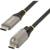 StarTech.com Usb C Med Skrue Kabel 1 M