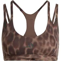 Adidas Optime Leopard Strappy Sports-bh Med Lav Støtte