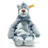 Steiff Bamse - 31 cm. - Disney Soft Cuddly Friends Balu - Blå - - OneSize - Bamse