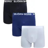 Björn Borg Sportsunderbukser mørkeblå / sort / hvid