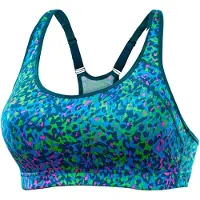 LASCANA Sports-BH blå / navy / grøn / pink