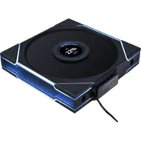 Lian Li UNI FAN TL-LCD Wireless 140 Black - Kabinet køler - 140mm - Sort med RGB LED lys - 29 dBA