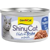 GimCat ShinyCat Filets in Broth - Tun