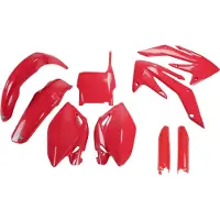 Ufo Honda Crf 250r 2006-2007 Hokit105f-070 Fork Protectors & Plastikkit