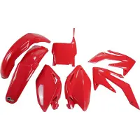 Ufo Honda Crf 250r 2004-2005 Hokit104-070 Plastikkit