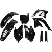 Ufo Kawasaki Kxf 250 2007-2007 Kakit208f-001 Fork Protectors & Plastikkit