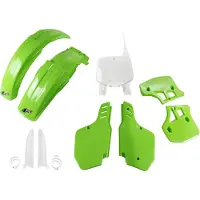 Ufo Kawasaki Kx 500 1996-1999 Kakit186f-999 Fork Protectors & Plastikkit