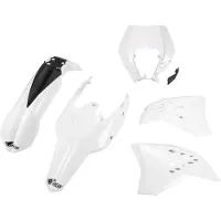Ufo Ktm Exc/exc-f 2009-2011 With Headlight Ktkit520-047 Plastikkit