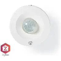 Nedis Smart PIR Motion Sensor - Bevægelsessensor - trådløs - ZigBee - 2400 - 2483 Mhz - hvid