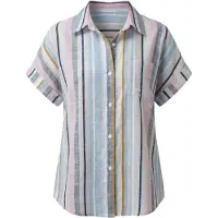 Imily Bela Bluse navy / lyseblå / gul / lyserød
