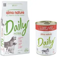 Almo nature Daily all Breeds Okse & Ris - Økonomipakke: 2 x 12 kg