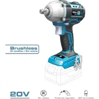 Koma Tools 08392 20v 450nm Slagskruetrækker Uden Batteri