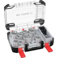 Bosch tilbehør 2608594426 hulsave-sæt 20/22/25/32/35/40/44/51/60/68/76 mm, 1 stk (2608594426)