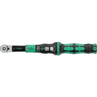 Wera 05075693001, Klik momentnøgle, Nm, Mekanisk, 2,5 - 25 Nm, Sort, Grøn, 330 mm