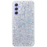 Mtp Products Samsung Galaxy S26 Glitter Flakes TPU Cover - Sølv