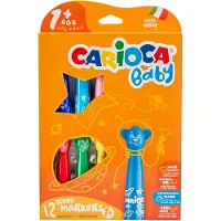 Carioca Baby Tuscher - 12 stk - Multifarvet - - OneSize - Tusch