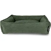 Lex & Max Chicago Orthopædisk Hundekurv - Grøn - 70 x 55 cm