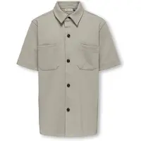 Only & Sons Junior Skjorte 'OSJNEW KODYL' taupe