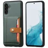 Mtp Products Samsung Galaxy S26 Retro Style Cover med Pung - Grøn