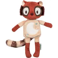Lilliputiens Bamse m. Stofbog - 24 cm - Selvlysende - Historiekr - - OneSize - Bamse