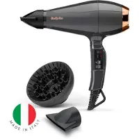 BaByliss Air Pro 2200 hårtørrer / 2200 W føntørrer / ionisk tørrer med diffusor