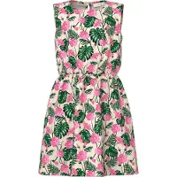 Name it Kjole - NkfVinaya - Summer Sand/Hibiscus - - 14 år (164) - Kjole