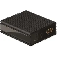 Goobay 58477, Sort, HDMI, Toslink, Hunstik, Hanstik, 60,5 mm