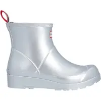Hunter Gummistøvler - Play Short Boot - Metallic - - 42 - Gummistøvler