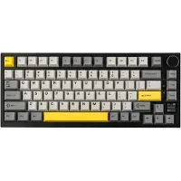 Usorteret Ajazz gamingtastatur AK820 Pro Gift Switch Black-Gray-Yellow-3 Model RGB