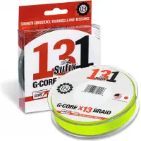 Sufix 131 G-core Flettet Fiskesnøre 150 M