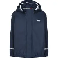 Lego Wear Regntøj m. Seler - PU - LWJivan - Dark Navy - - 3 år (98) - Regntøj