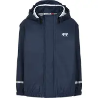 Lego Wear Regntøj m. Seler - PU - LWJivan - Dark Navy - - 2 år (92) - Regntøj