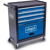 Scheppach Workshop trolley with 4 drawers, empty TW1300,