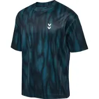 Hummel Hiit Aop Loose T-shirt Med Korte ærmer