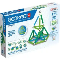 Geomag Magnetsæt - Classic Recycled - 60 Dele - - OneSize - Magnetlegetøj