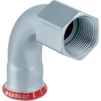 Geberit Bøjning FZ 90 grader 28-1 muffe / muffe mapress