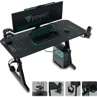 Sense7 Nomad Cybernetic Sort Gaming 120x60 cm