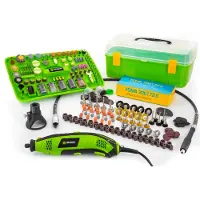 Fieldmann FDMB 200172-E, 2 kg, Udskæring, Skære, Borring, Engraving, Slibning, Polering, Rust/corrosion removing, Skrabning,..., 35000 rpm, 10000 rpm, 0,8 mm, 3,2 mm