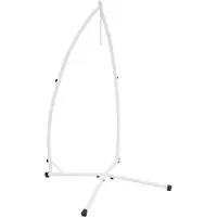 ECD-Germany Hængestol 208 cm hvid metal ML-design