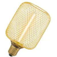 Osram LED-pære E27 Filament Straw Square Guld 150lm DIM 3,5W/818