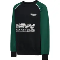 Hummel Sweatshirt mørkegrøn / sort / hvid