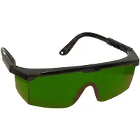 Baier laserbrille, til grønne laserstreger