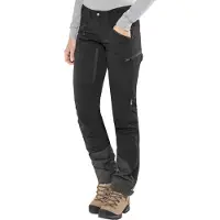 Lundhags Makke Ws Pant Long, vandrebukser, dame, sort