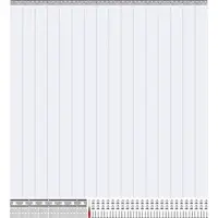 Vevor Klar PVC-gardin, 2,4 m højde x 2,4 m bredde x 2 mm tykkelse, 16 stk. gardinstrimler til walk-in-fryseskab, glatte vandtætte plastikdørstrimler til lager, fryser, garageporte